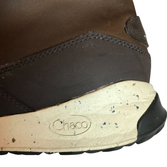 Chaco Womens Waterproof Brown Winter Boots Size 8 Faux Fur Trim - Picture 8 of 12